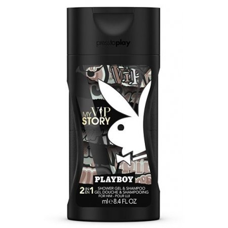 Playboy Vip Story 2v1 pánsky sprchový gél 250ml