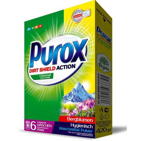 Purox Universal prací prášok 420g na 6 praní