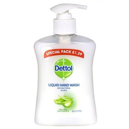 Dettol antibakteriálne tekuté mydlo 250ml Aloe Vera