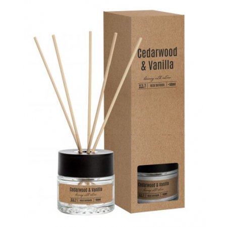 Bispol Cedarwood & Vanilla vonné tyčinky 50ml