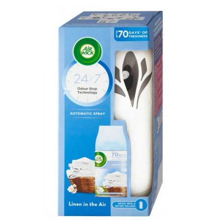 Air Wick Freshmatic Linen in the Air sprej + náplň 250ml