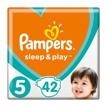 Pampers Sleep & play junior 42 ks