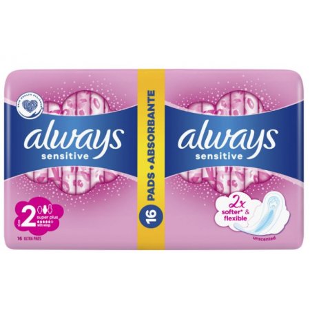 Always Duo Ultra sensitive super plus 2x8ks