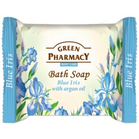 Green Pharmacy Blue Iris with Argan Oil toaletné mydlo 100g