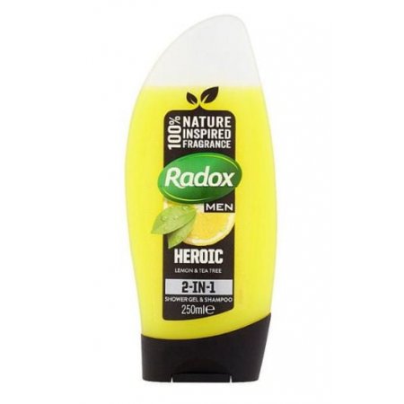 Radox Heroic pánsky sprchový gél 250ml