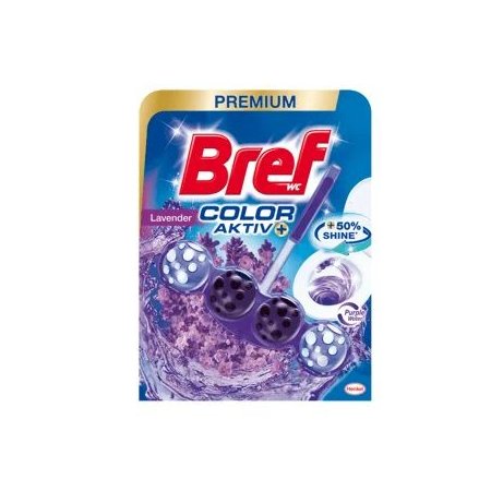 Bref Color Aktiv Lavender 1x50g WC záveska