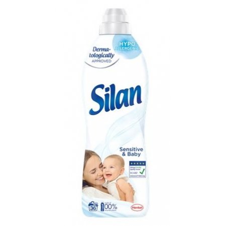 Silan Sensitive&Baby aviváž 900ml na 36 pracích dávok