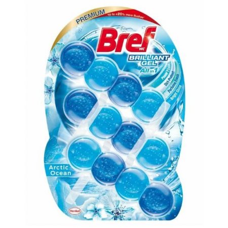 Bref Brilliant Gel Arctic Ocean WC záveska 3x42g