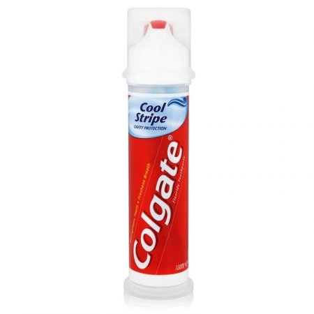 Colgate zubná pasta s pumpičkou 100ml Cool Stripe