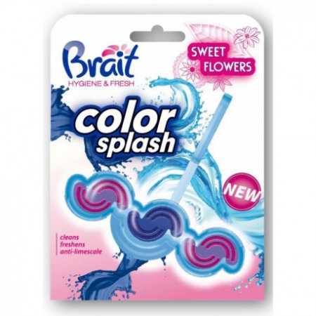 Brait Sweet Flowers WC blok Color Splash 45g