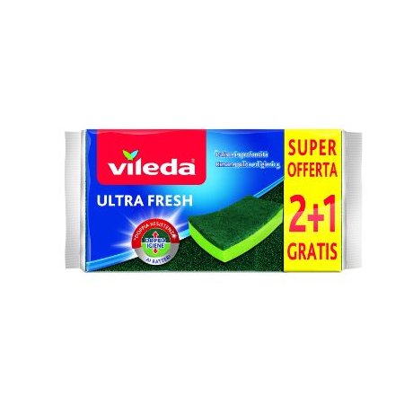 Vileda Ultra Fresh hubka na riad 3ks