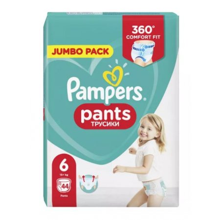 Pampers Pants 15+kg veľ.6 44ks