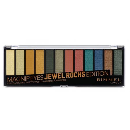 Rimmel MAGNIF´EYES Jewel Rocks Edition kazeta tieňov 12-kusová 14,16g