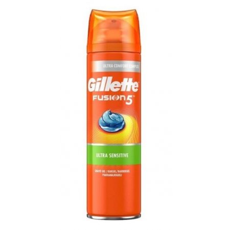 Gillette Fusion5 Sensitive pánsky gél na holenie 200ml