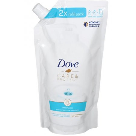 Dove Care&Protect tekuté mydlo náhradná náplň 500ml