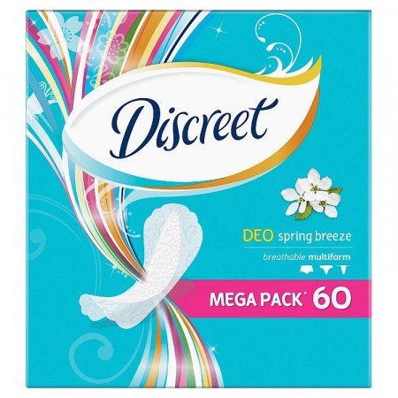 Discreet spring Breeze slipové vložky 60ks