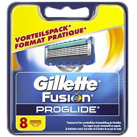 Gillette Fusion Proglide náhradné hlavice 8ks