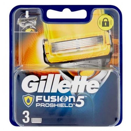 Gillette Fusion5 Proshield náhradné hlavice 3ks