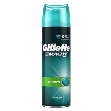 Gillette Mach3 Sensitive gél na holenie 200ml