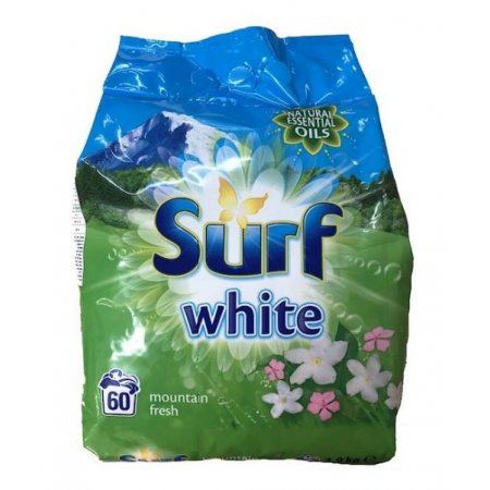 Surf White Mountain Fresh prací prášok 3,9kg na 60 praní