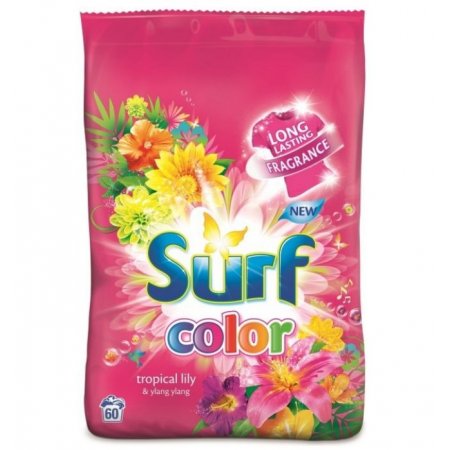 Surf Tropical lily prací prášok 3,9kg na 60 praní