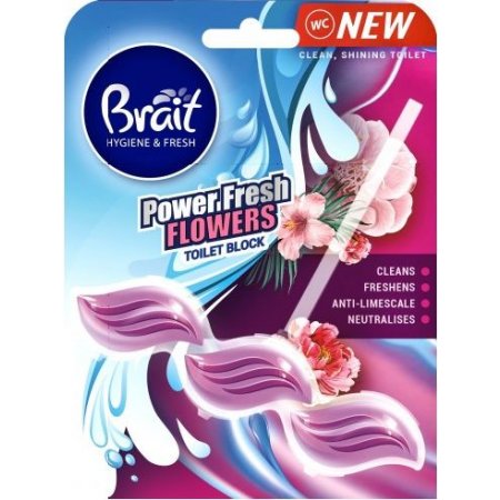 Brait Power Fresh Flowers WC záveska 39g