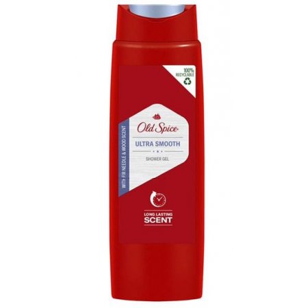 Old Spice Ultra Smooth pánsky sprchový gél 400ml